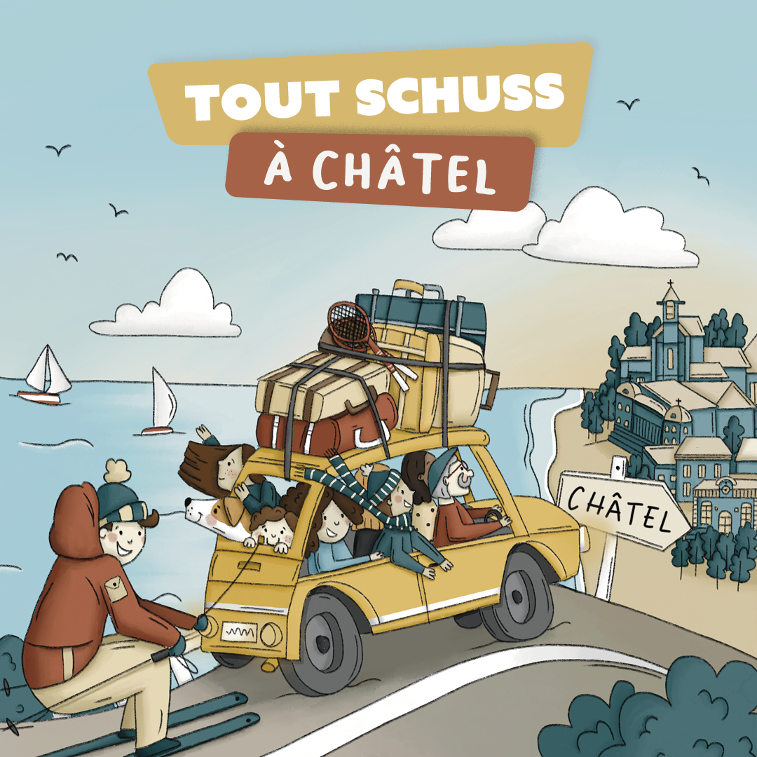 Illustration - campagne de pub