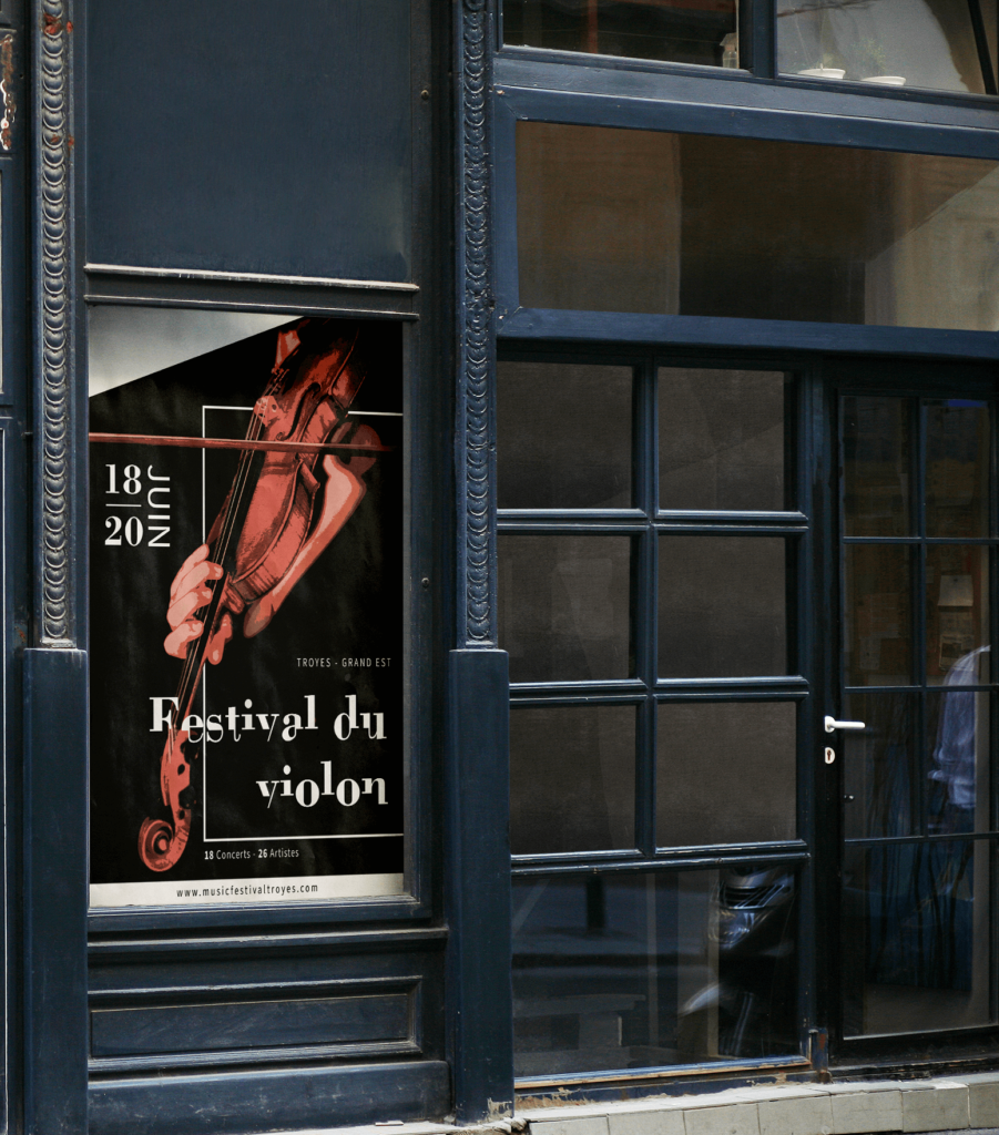 festical du violon portfolio design rue